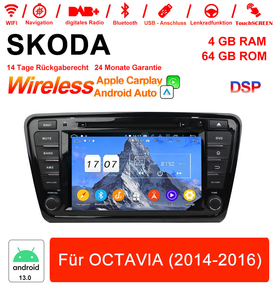 Android Autoradio für SEAT Ibiza 2018-2019 mit Wireless CarPlay & Android Auto
