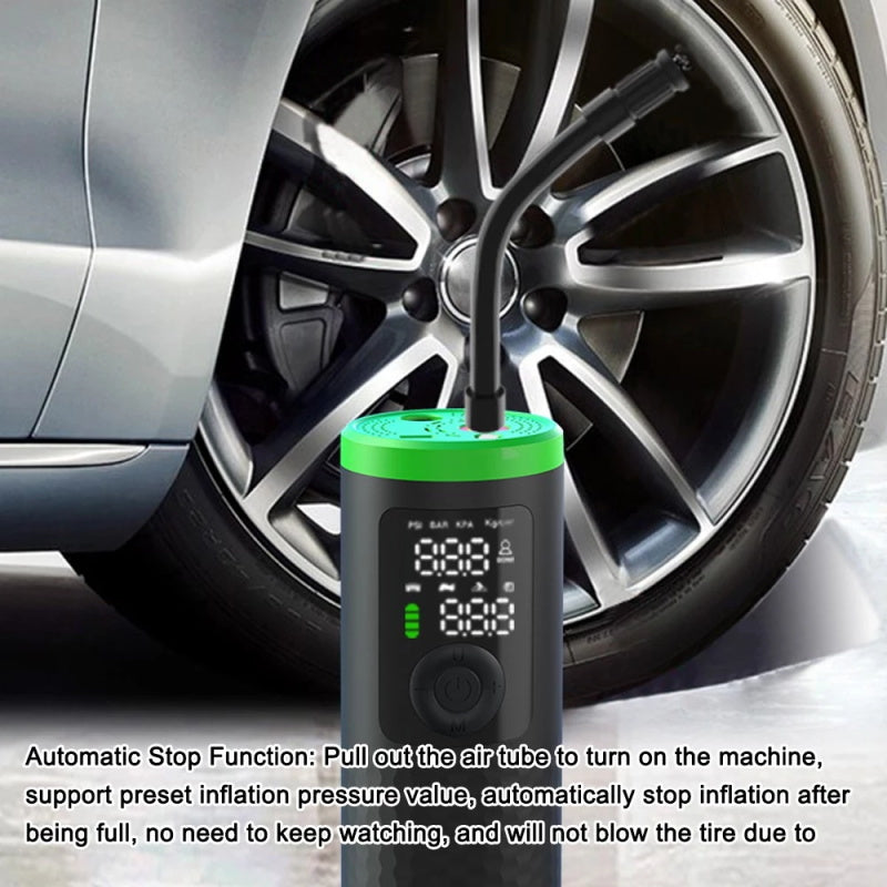 Tragbare elektrische Luftpumpe 150PSI Mini mit Aufbewahrungstasche