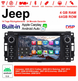 Android Autoradio für Jeep Wrangler/Compass/Caliber/Sebring/Journey (2007-2012) mit Wireless CarPlay & Android Auto