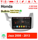 Android Autoradio für Honda Jazz (2008-2013) mit Wireless CarPlay & Android Auto