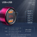 Baseus 45W Quick Charge 4,0 3,0 USB Auto Ladegerät Aufzurüsten SCP QC4.0 QC3.0 Schnelle PD USB C Auto Telefon Ladegerät