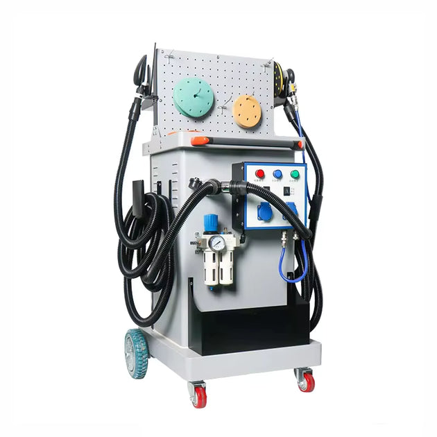 Mobile Autokarosserie-Reparaturausrüstung Staubfreie Schleifmaschine Auto-Schleifmaschine