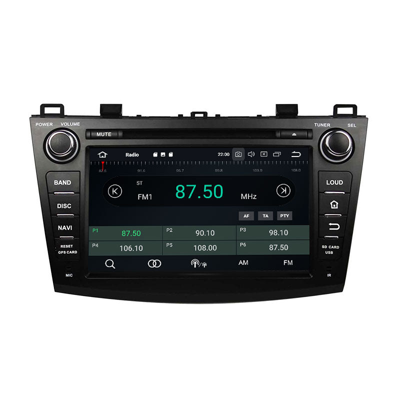Android Autoradio für Mazda 3 2009-2013 mit Wireless CarPlay & Android Auto
