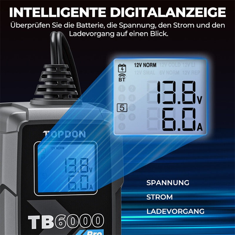 TOPDON TB6000Pro Batterie- und Ladegerät