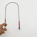 Flexibler Krallengreifer mit Magnetstab /71cm, 2-in-1 Biegsam Magnetheber, 4-Finger Greifer, Scharf Halten
