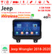 Android Autoradio für Jeep Wrangler 2018-2020 mit Wireless CarPlay & Android Auto