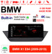 Android Autoradio für BMW X1 E84 2009-2015 mit Wireless CarPlay, Android Auto & DAB+