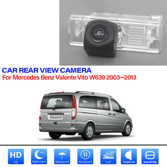 1280x720p Nachtsicht-Rückfahrkamera für Mercedes-Benz Valente Vito W639 (2003–2013)