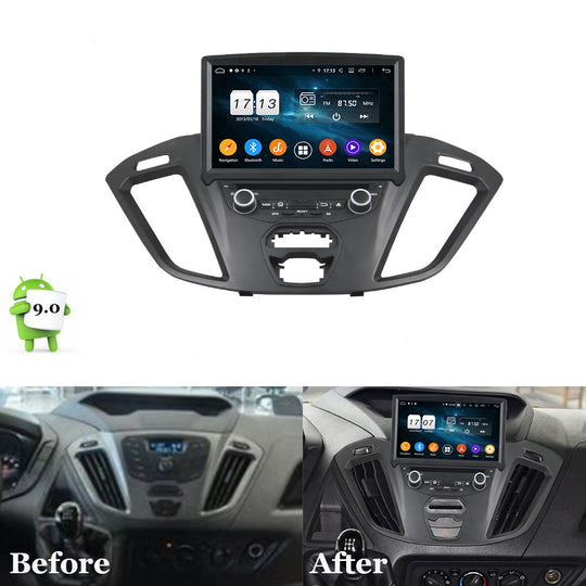 8 Zoll Android Autoradio für Ford Transit Custom 2016 mit Wireless CarPlay & Android Auto