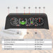 Autool x90 gps geschwindigkeit pmh kmh Neigung messer Neigung messer Auto kompass hud Pitch Neigung winkel Winkelmesser Uhr Breite Länge