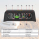 Autool x90 gps geschwindigkeit pmh kmh Neigung messer Neigung messer Auto kompass hud Pitch Neigung winkel Winkelmesser Uhr Breite Länge