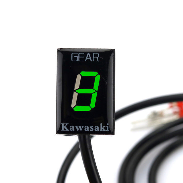 Ganganzeige für Kawasaki ER6N Z1000SX Ninja 300 Z1000 Z800 Z750 versys 650 Z400 Motorrad Ecu Direktmontage 1-6 Geschwindigkeit