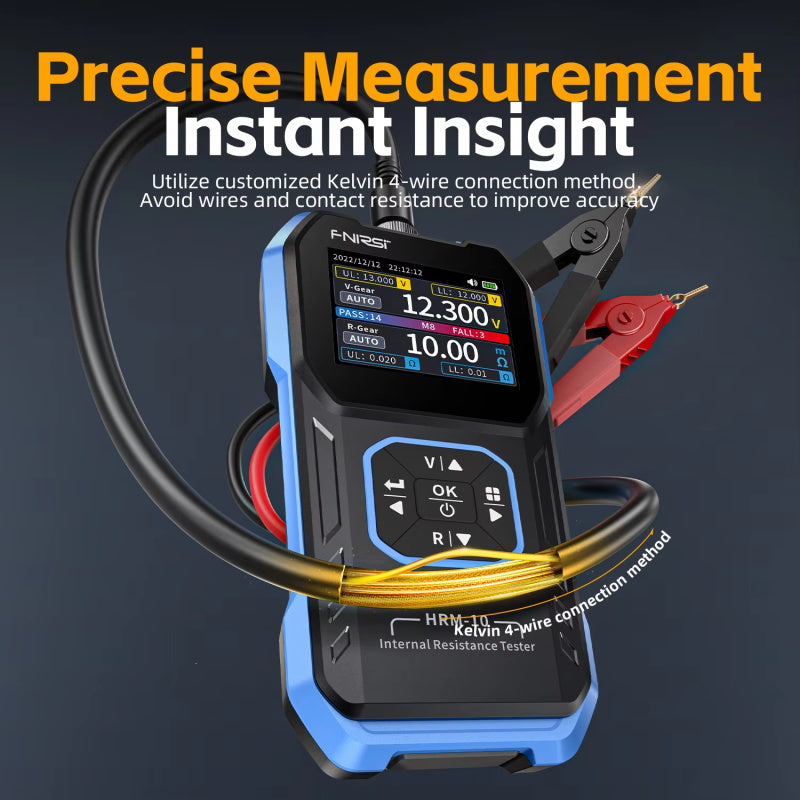 Fnirsi HRM-10 automotive tester, 18650 hohe präzision, ac lithium blei säure batterie spannung interne...