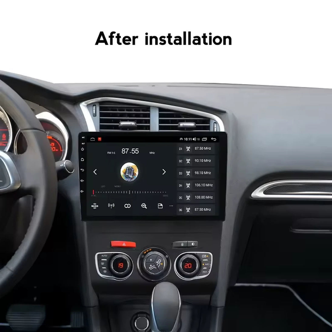 Android Autoradio für Citroen C4/C4L 2011-2016 mit Wireless CarPlay & Android Auto