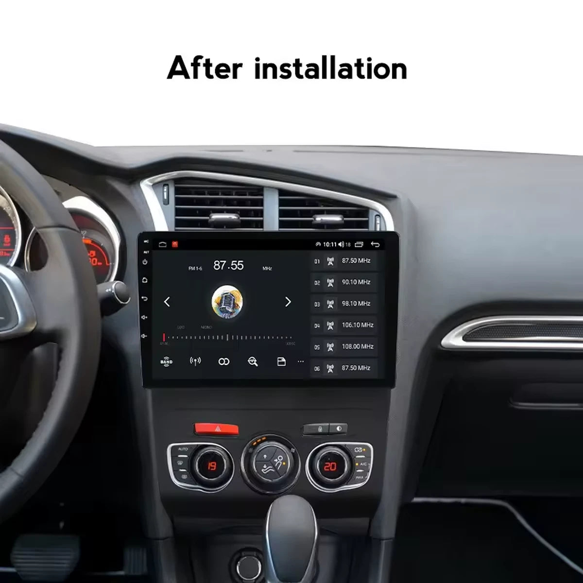 Android Autoradio für Citroen C4/C4L 2011-2016 mit Wireless CarPlay & Android Auto