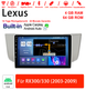 Android Autoradio für Lexus RX 330/300 2003-2009 mit Wireless CarPlay & Android Auto
