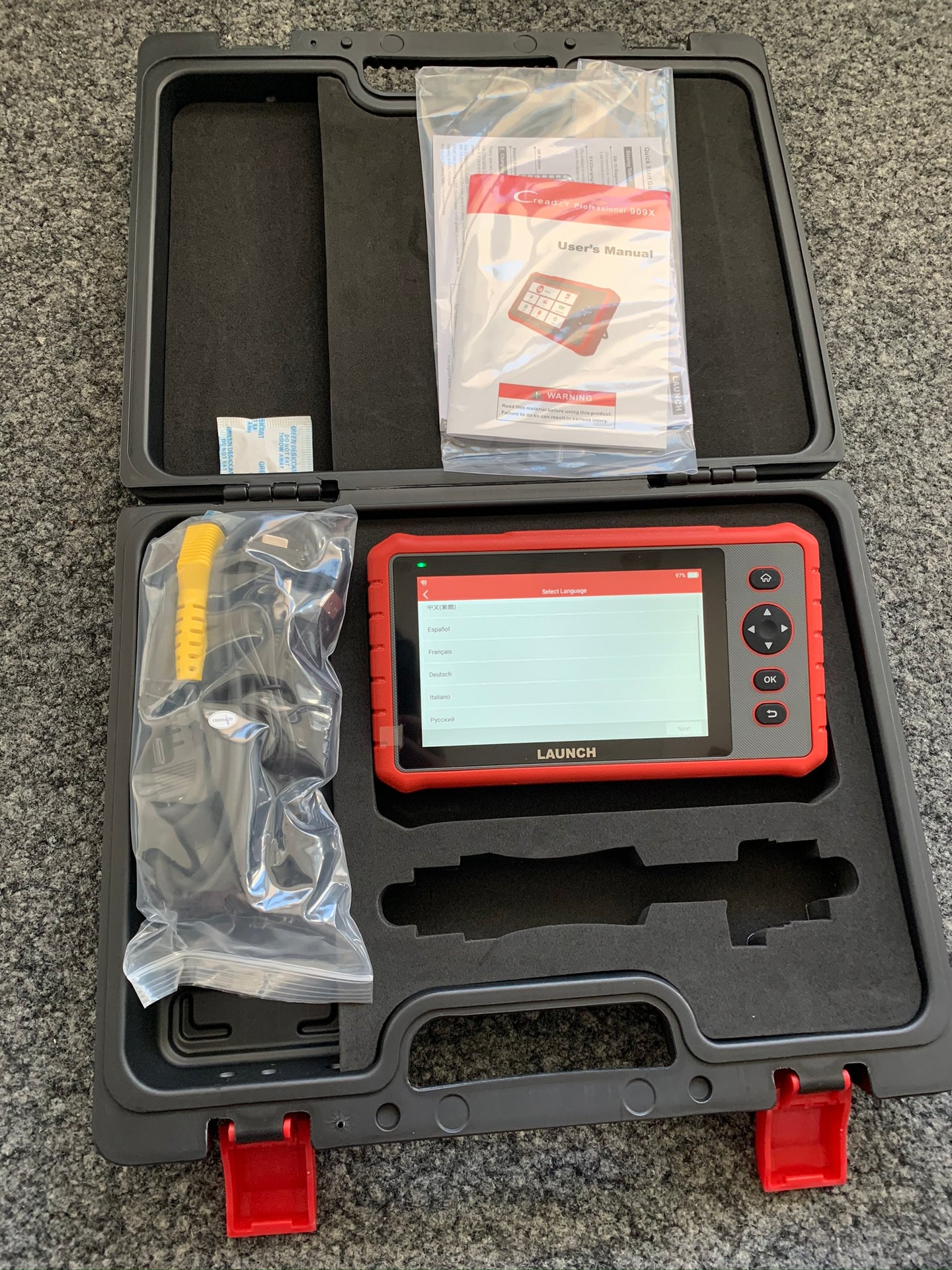 LAUNCH X431 CRP909X OBD2 Diagnosegerät für Fahrzeugsysteme