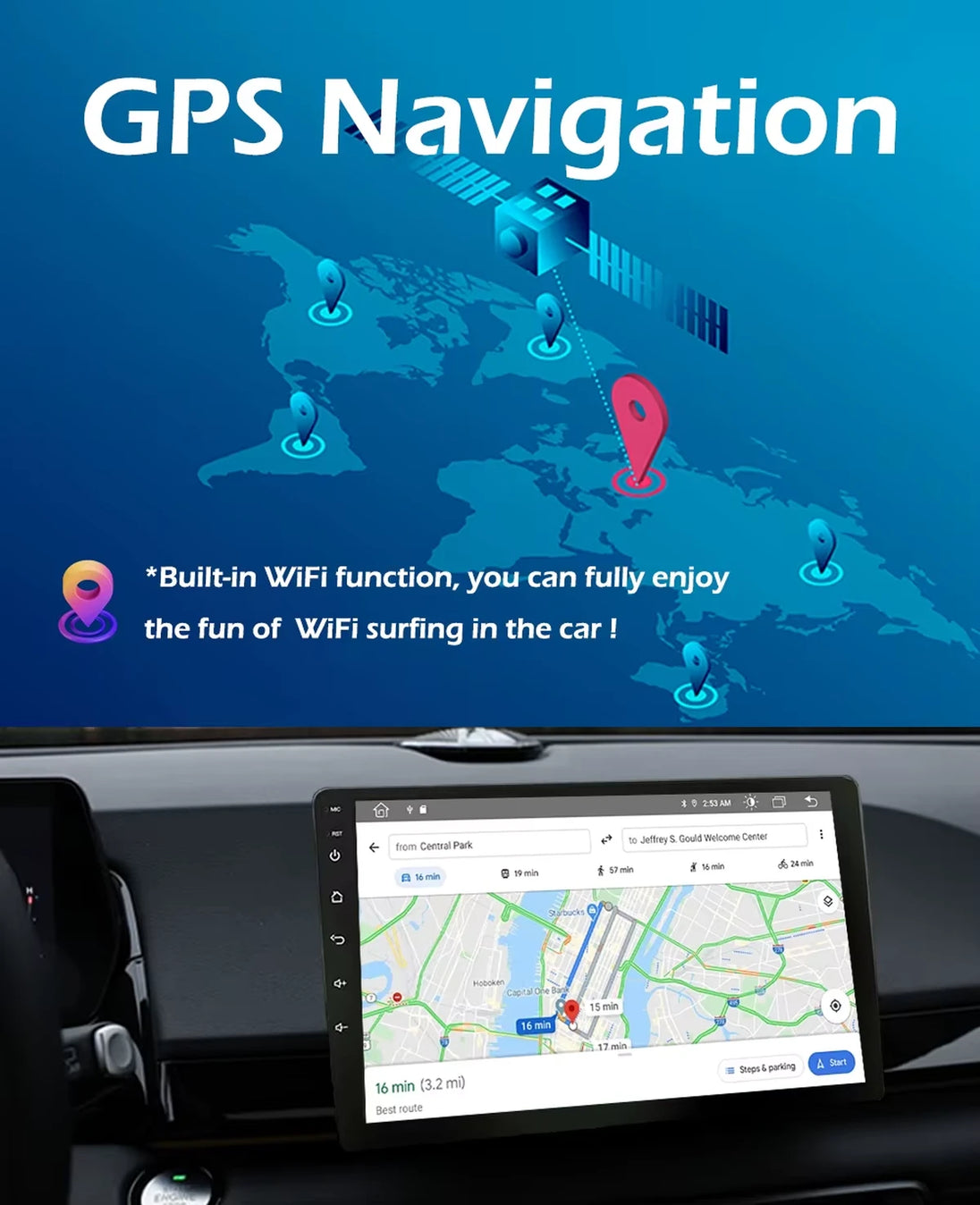 Android Autoradio für VW Caravelle 6 T6 2015-2020 mit Wireless CarPlay & Android Auto