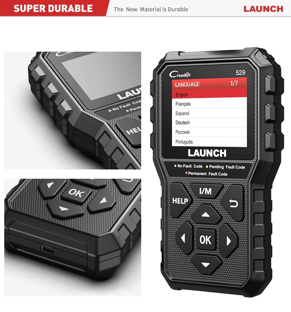 LAUNCH CR529 OBD2 Diagnosegerät für Fahrzeugsysteme