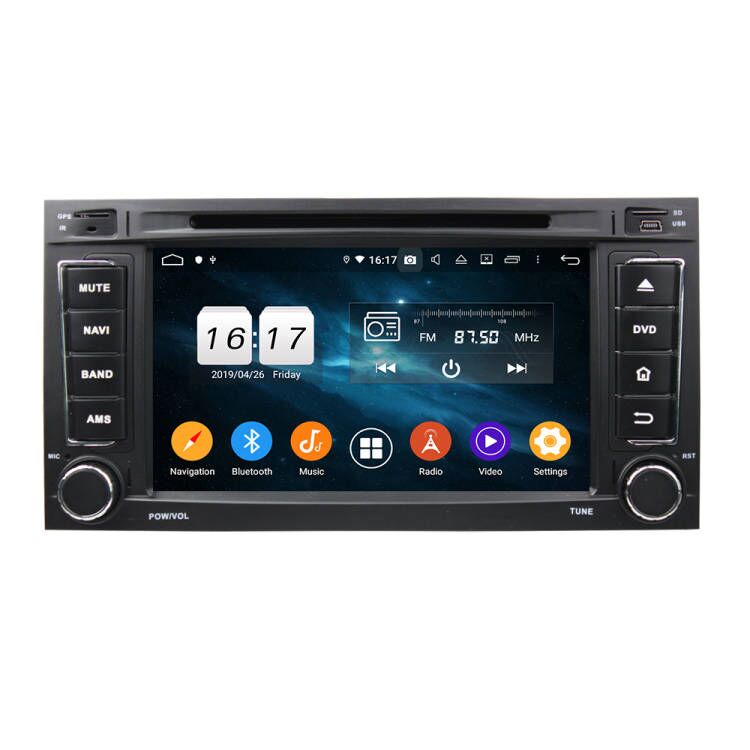 Android Autoradio für VW Touareg (2004-2010) und VW T5 Multivan (2004-2009) mit Wireless CarPlay & Android Auto