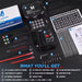 8/12 Gang RGB Schalttafel LED Arbeits licht leiste Schalter Box Controller für Universal autos LKW Boot utv 4x4 4wd