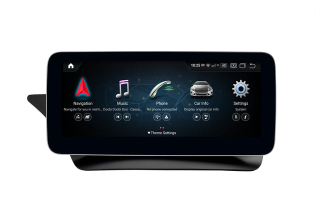 Android Autoradio für Mercedes Benz E-Klasse W207 2013-2015 mit Wireless CarPlay, Android Auto & DAB+