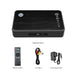 4K Ultra HD Media Player für Auto TV – Unterstützt SD, MMC, RMVB, MP3, USB, Externe HDD, U-Disk – Wiedergabe von MKV, H.265, VGA & mehr