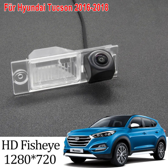 HD 1280*720 Fischauge Rückfahrkamera für Hyundai Tucson 3. Generation (2016-2018)