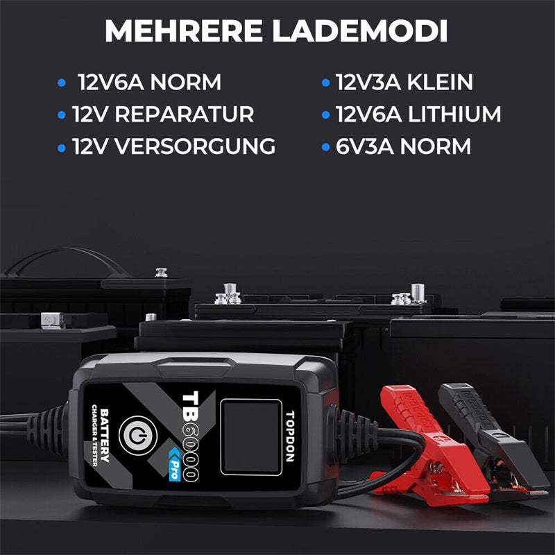 TOPDON TB6000Pro Batterie- und Ladegerät