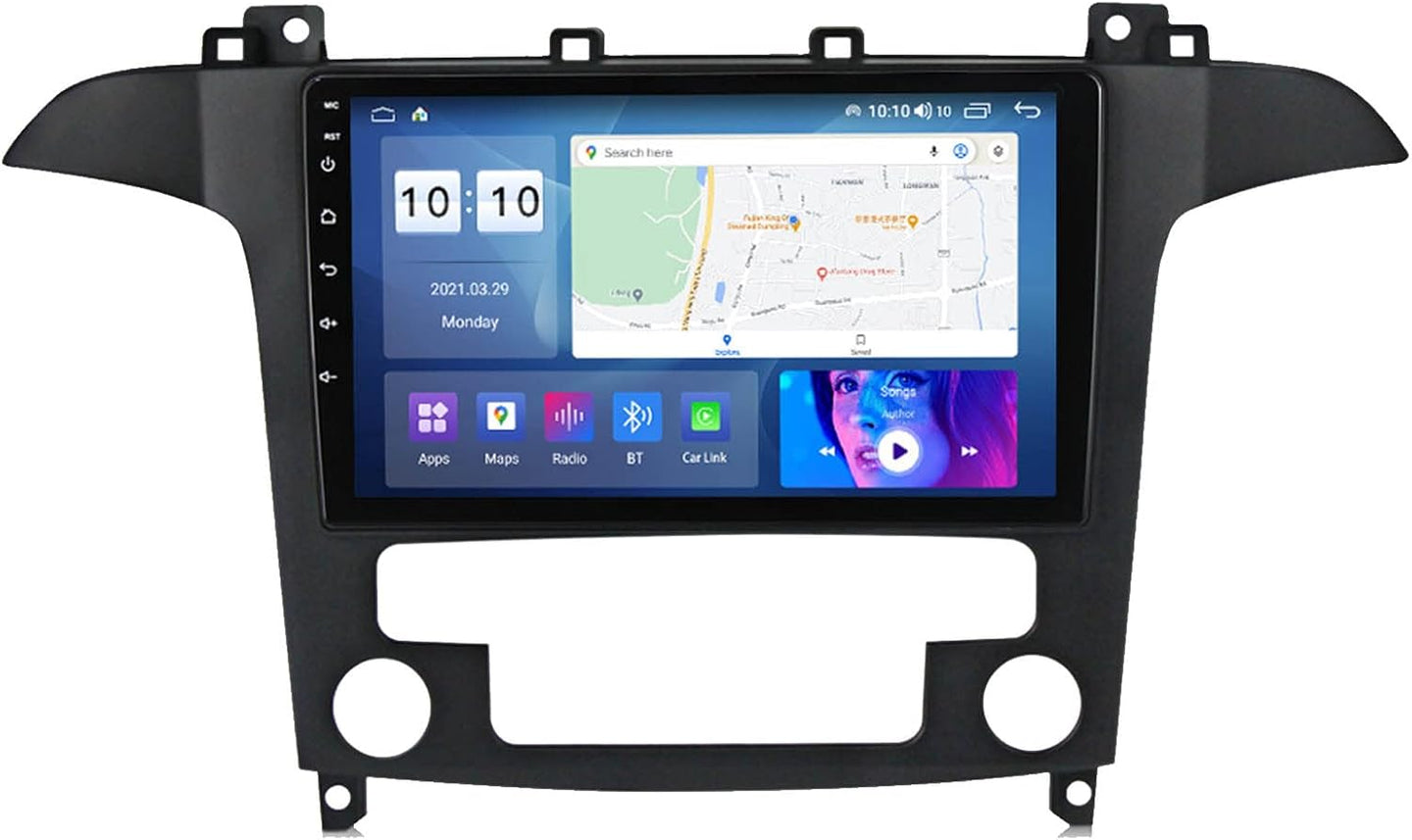 Android Autoradio für Ford S-Max 2006-2015 mit Wireless CarPlay & Android Auto