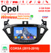 Android Autoradio für Opel Corsa (2015-2016) mit Wireless CarPlay & Android Auto