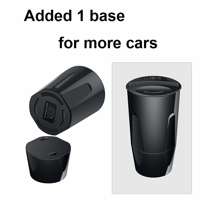 10w 7,5 W Drahtlose Auto Ladegerät Tasse Für iPhone XsMax/Xs/Xr/11/12 schnell Wirless Lade halter Lade Stehen Für Samsung HUAWEI