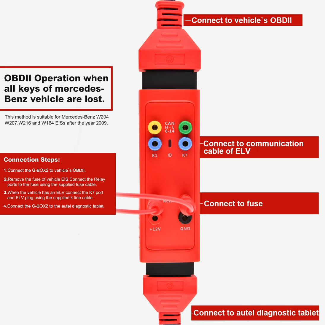 Autel G-BOX2 IMMO- und Schlüsselprogrammiergerät