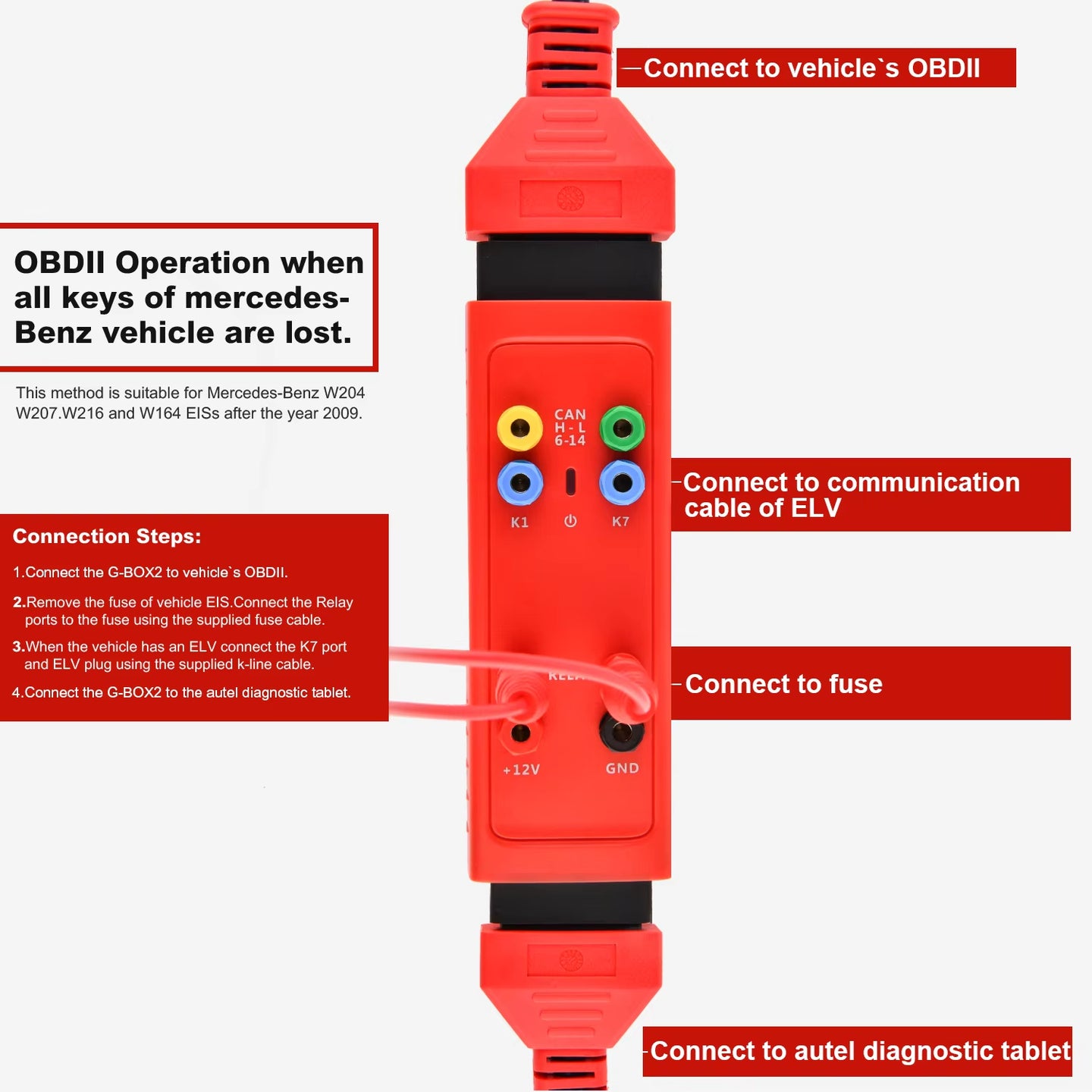 Autel G-BOX2 IMMO- und Schlüsselprogrammiergerät