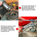 18 teile/satz Lenknabe Suspension Shock Steckschlüssel Set Werkzeug Absorber Removal Strut Tools Kit für BMW VW...