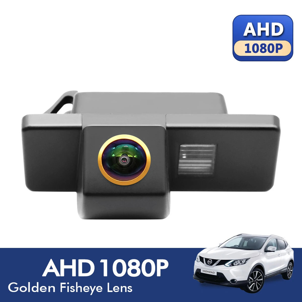 AHD 1080P HD CCD Rueckfahrkamera fuer Nissan Qashqai/Dualis J10 J11 (2006–2019)