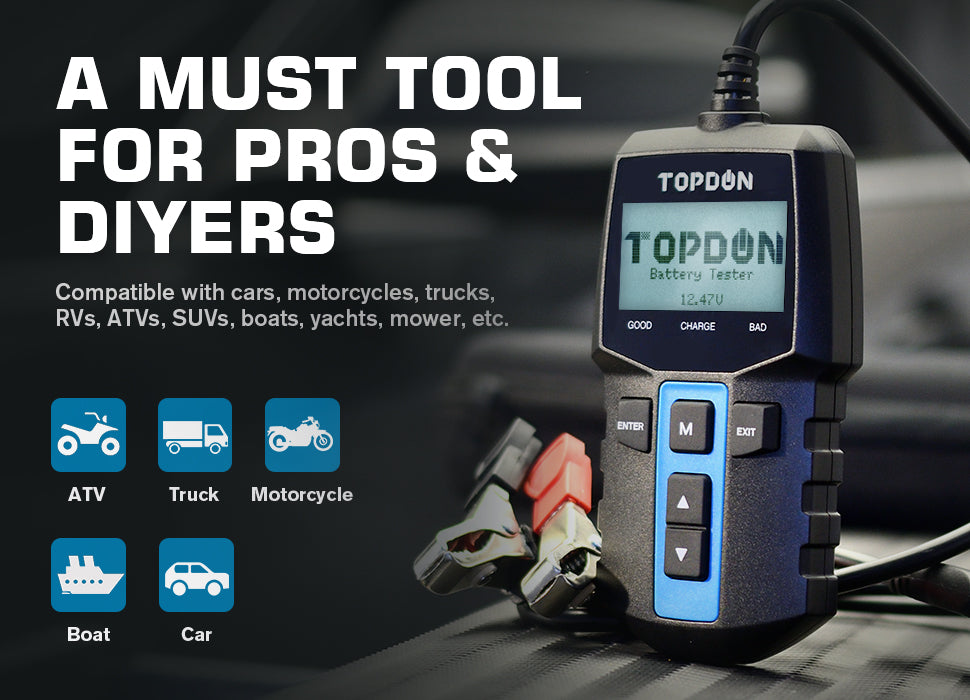 TOPDON BT100 Batterie- und Ladegerät
