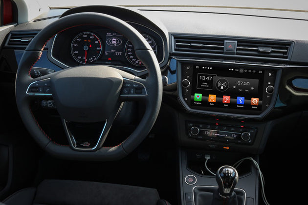 Android Autoradio für SEAT Ibiza 2018-2019 mit Wireless CarPlay & Android Auto