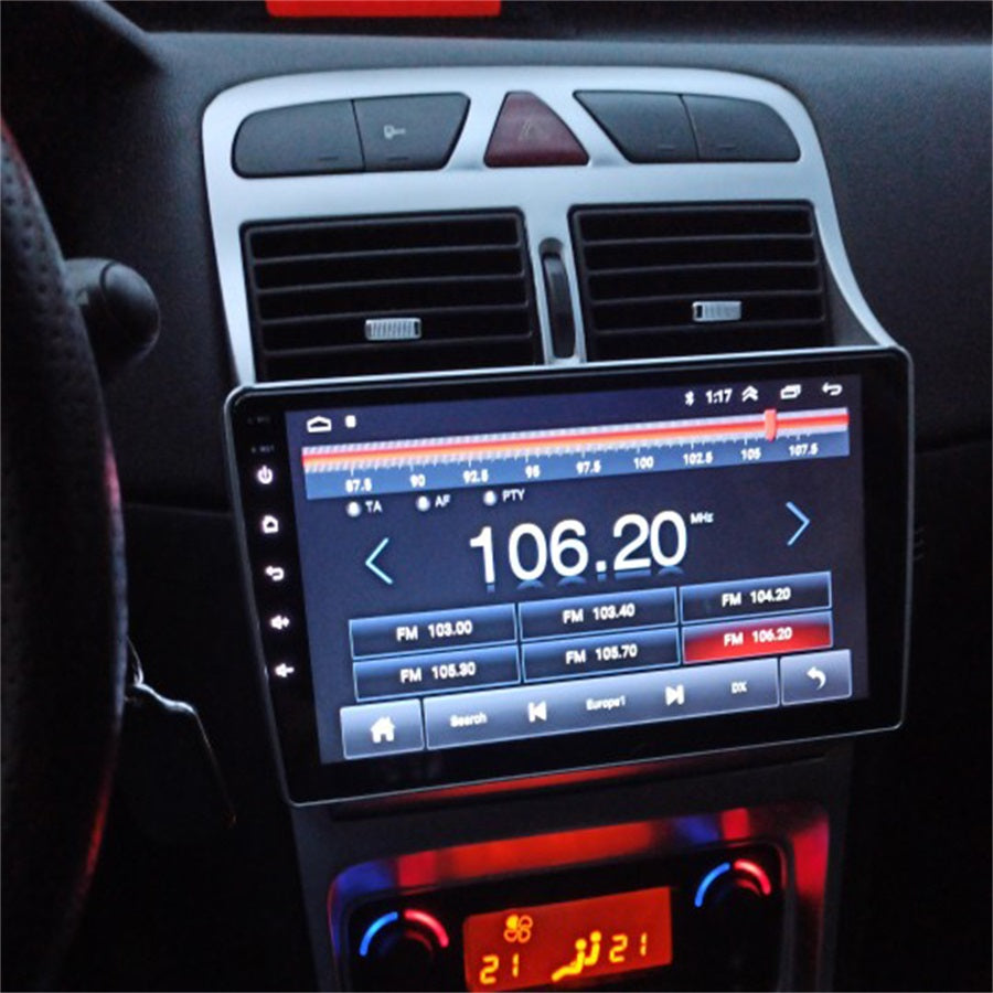 Android Autoradio für Peugeot 307 (2004-2013) mit Wireless CarPlay & Android Auto