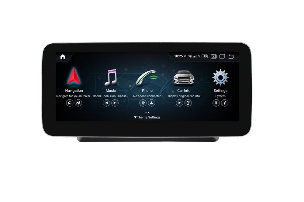 Android Autoradio für Mercedes Benz GLC X253, C-Klasse W205 und V-Klasse W446/W447/W639 2015-2020 mit Wireless CarPlay, Android Auto & DAB+