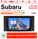 Android Autoradio für Subaru Forester Impreza 2008-2013 mit Wireless CarPlay & Android Auto