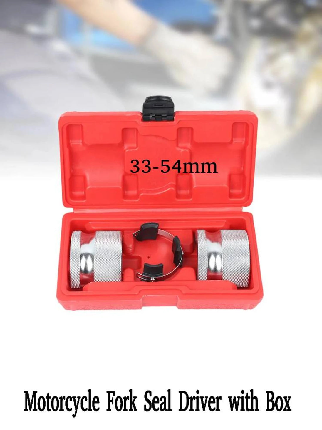 Verstellbares Motorrad Vorderrad gabel Öl dichtung Fahrer Werkzeug Motorrad Zubehör 33mm-54mm Universal...