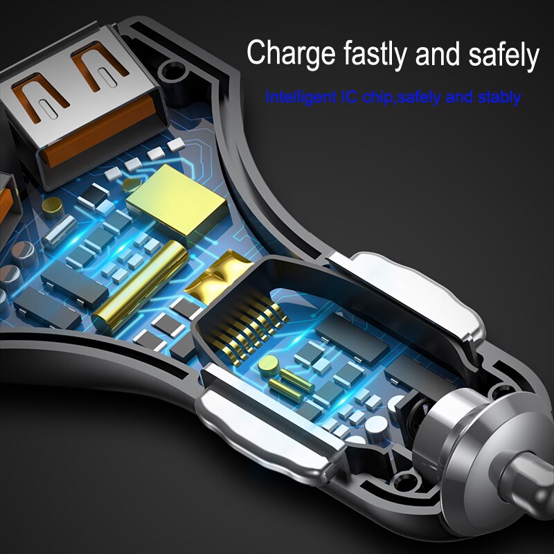 Baseus Quick Charge 3,0 Auto Ladegerät Für Samsung/ Huawei /Xiaomi Schnell Ladegerät QC 3,0 USB Handy Ladegerät