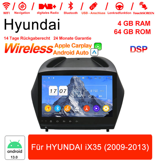 Android Autoradio für Hyundai ix35 2009-2013 mit Wireless CarPlay & Android Auto