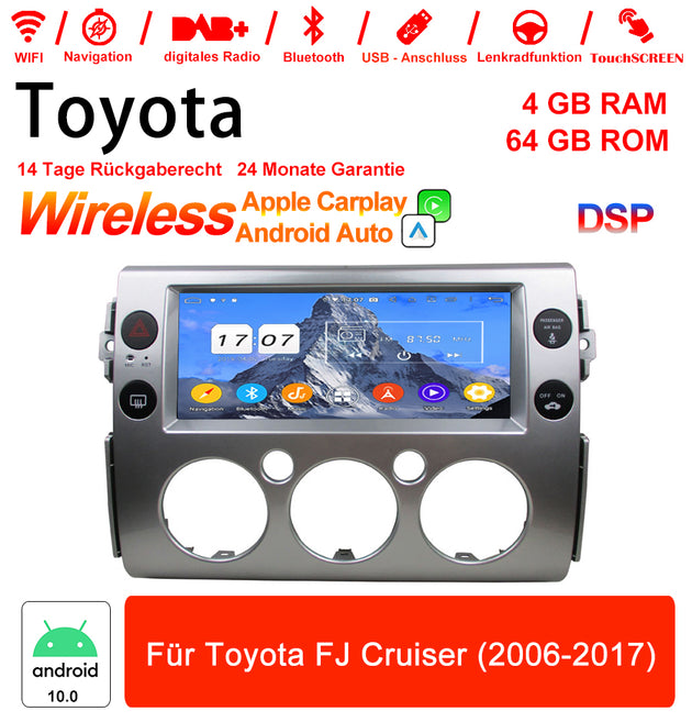 Android Autoradio für Toyota FJ Cruiser (2006-2017) mit Wireless CarPlay & Android Auto