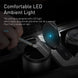 Baseus Tragbare Auto Aschenbecher LED Licht Zigarette Rauch Asche Halter Flammschutzmittel Hohe Qualität Asche tablett Auto Zubehör
