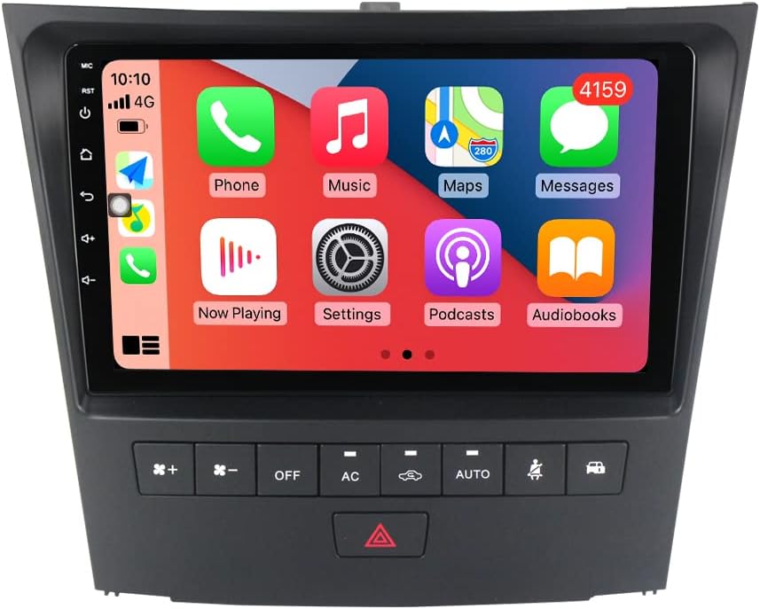 Android Autoradio für Lexus GS300 GS350 GS400 GS430 GS450H GS460 2004-2011 mit Wireless CarPlay & Android Auto