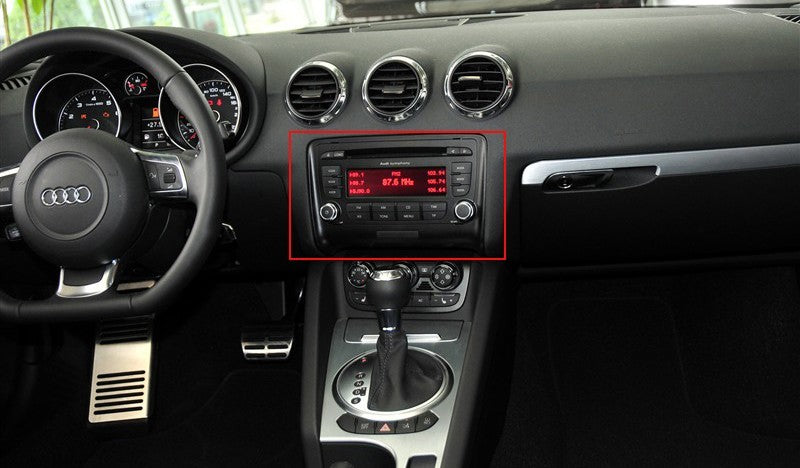 Android Autoradio für Audi TT MK2 (2006-2014) mit Wireless CarPlay & Android Auto