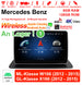 Android Autoradio für Mercedes Benz ML W166 und GL X166 2012-2015 mit Wireless CarPlay, Android Auto & DAB+