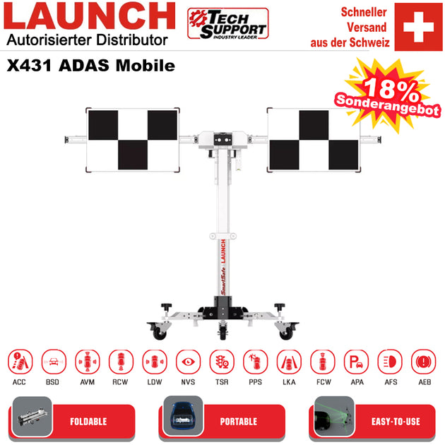 LAUNCH X431 ADAS Mobile ADAS Kalibrierungssystem